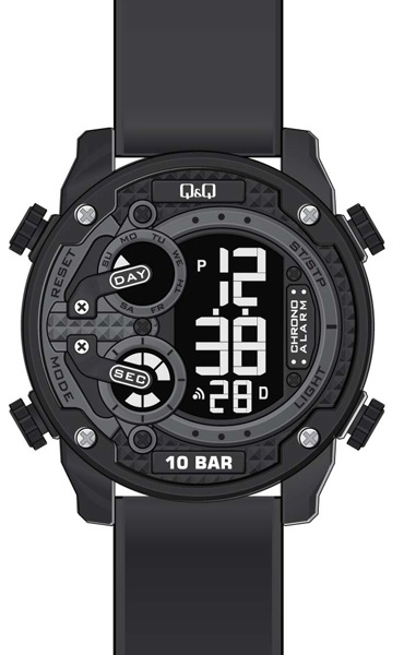Чоловічий годинник Q&Q M169J800Y